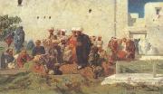 Eugene Fromentin Moorish Burial (san25) oil painting artist